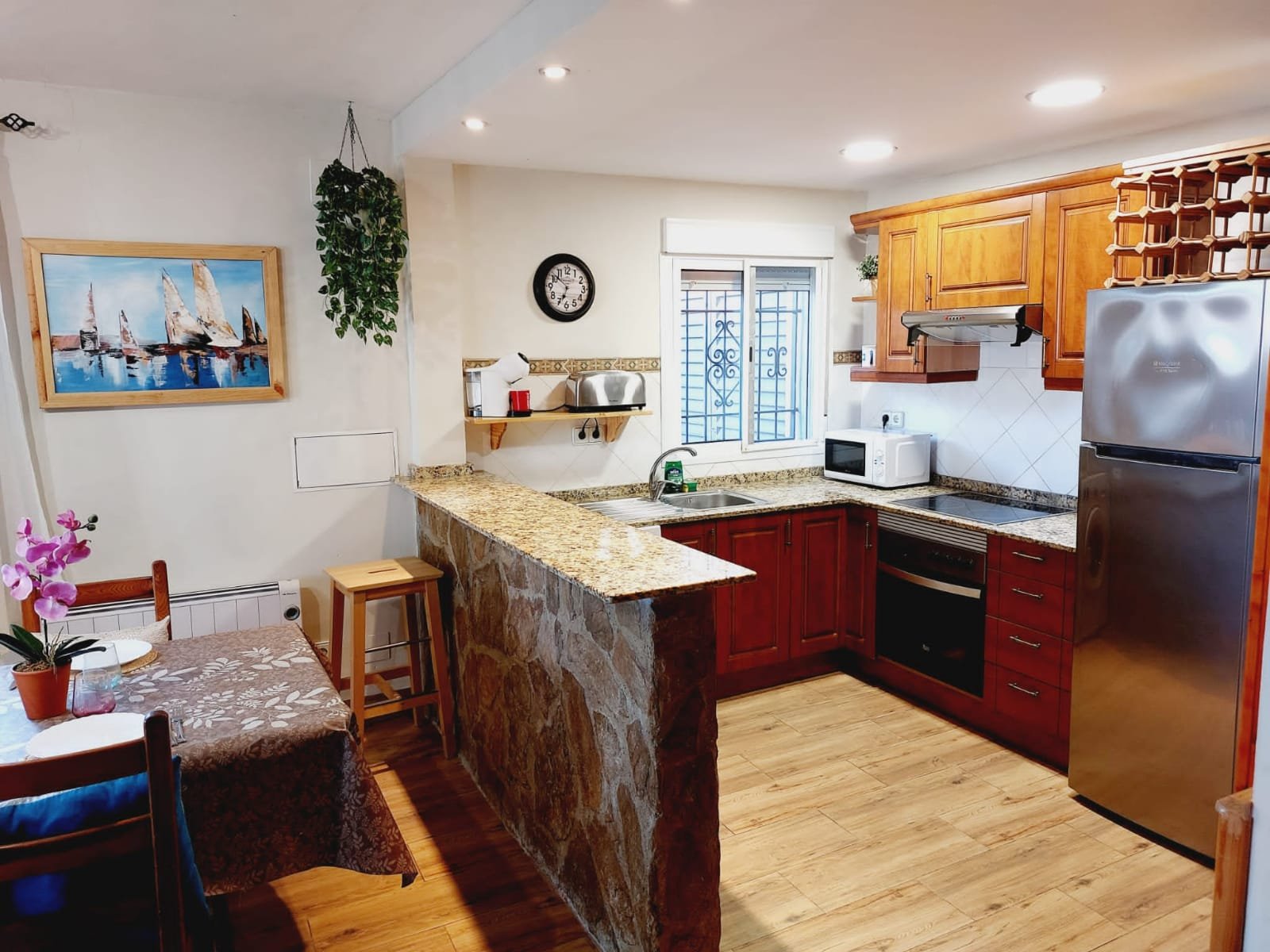 Apartamento con luz natural